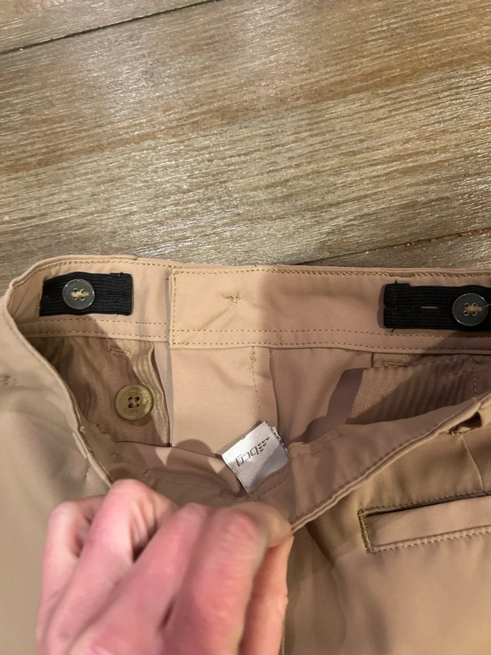 BCG Youth Small Khaki Performance Shorts Dri Fit Golf School Uniform - Picture 6 of 6